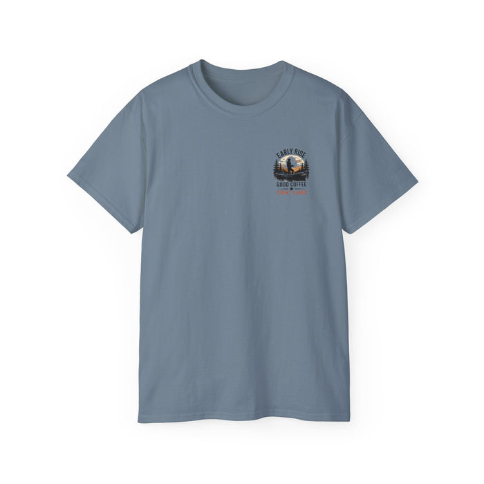 Early Rise Fishing Shirt – Good Coffee & Tight Lines