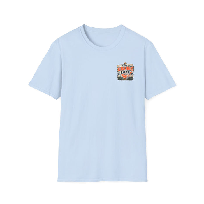Lake Vibes T-Shirt — Vintage 'Orange Lake' Travel Graphic
