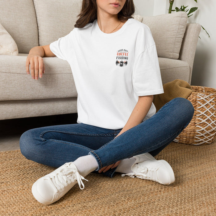 Coffee and Fishing Shirt – Good Days Graphic Tee