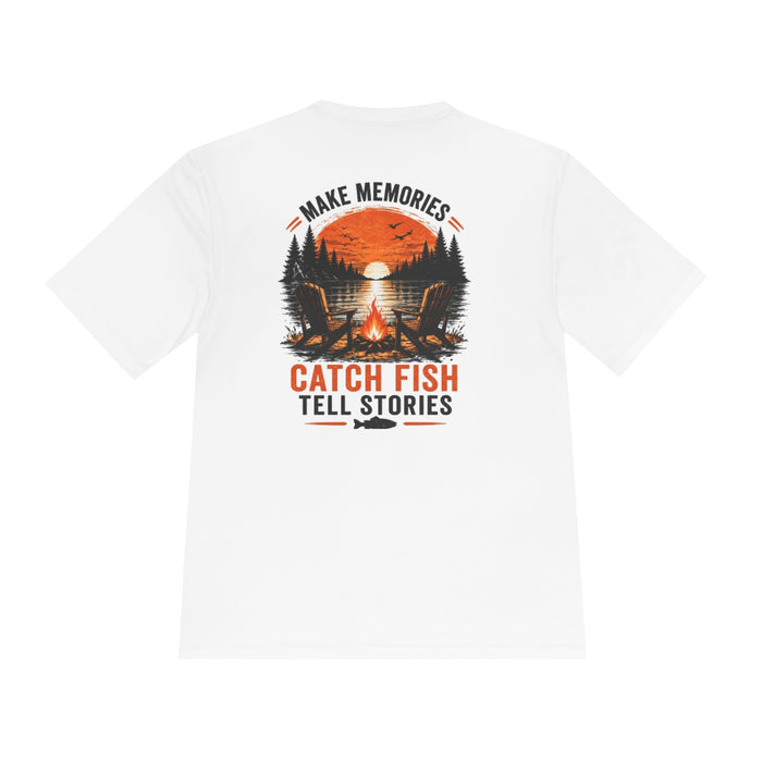 Fishing Camping Shirt – Catch Fish & Tell Stories Tee