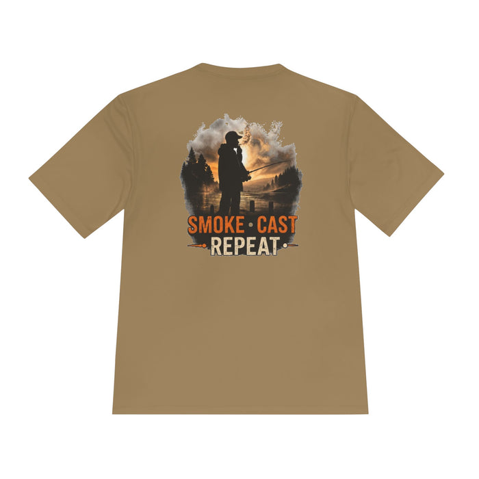 Smoke Cast Repeat Shirt – Fishing Angler Graphic Tee