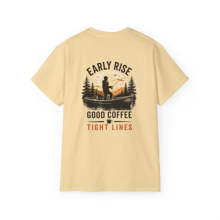 Early Rise Fishing Shirt – Good Coffee & Tight Lines