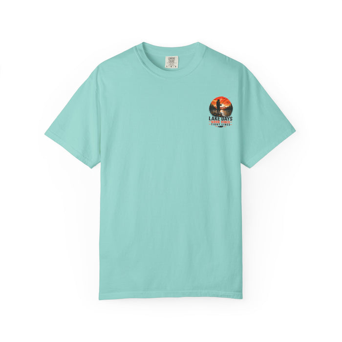 Lake Days Fishing Shirt – Good Vibes & Tight Lines