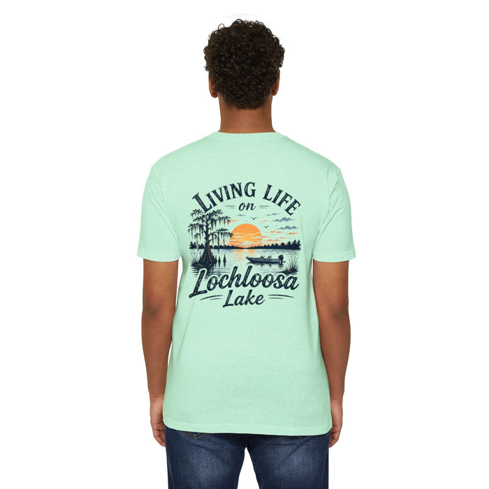Lochloosa Lake Shirt – Living Life Sunset Vintage Tee