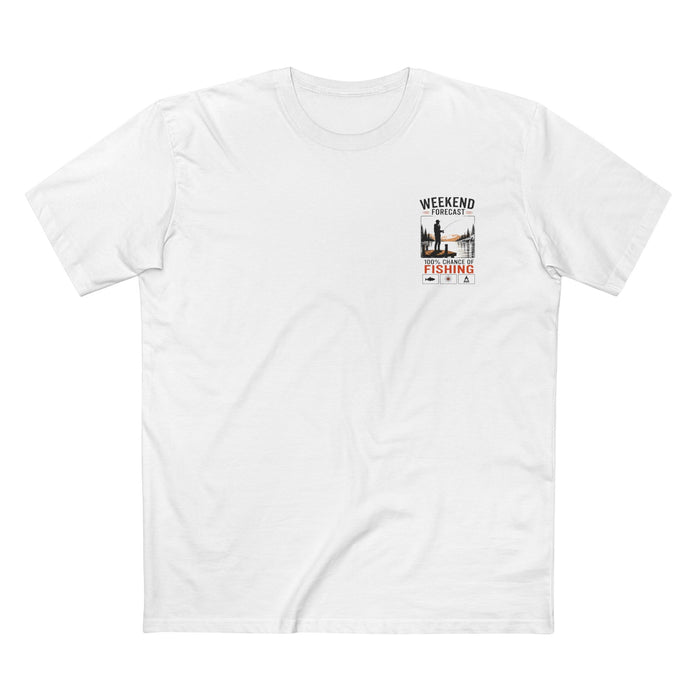 Weekend Fishing Shirt – 100% Chance of Fishing Tee