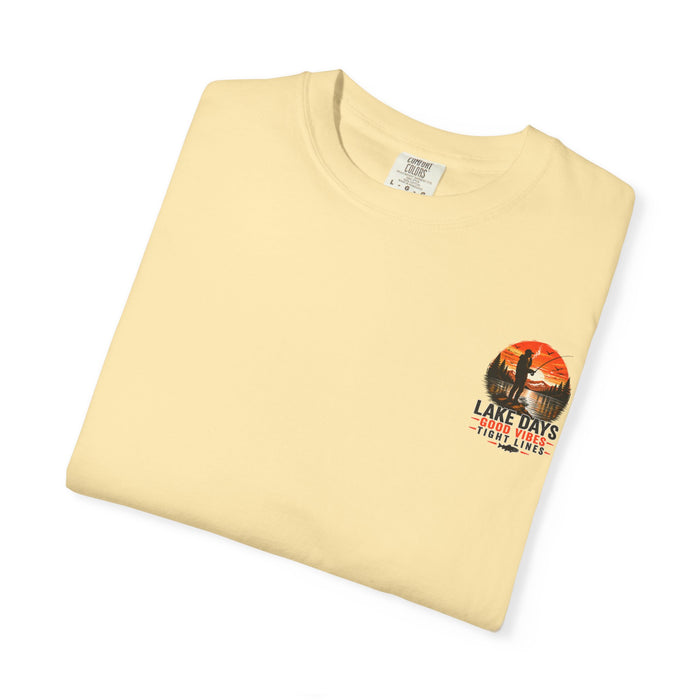 Lake Days Fishing Shirt – Good Vibes & Tight Lines