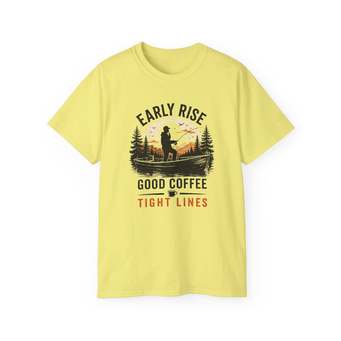 Early Rise Fishing Shirt – Good Coffee & Tight Lines