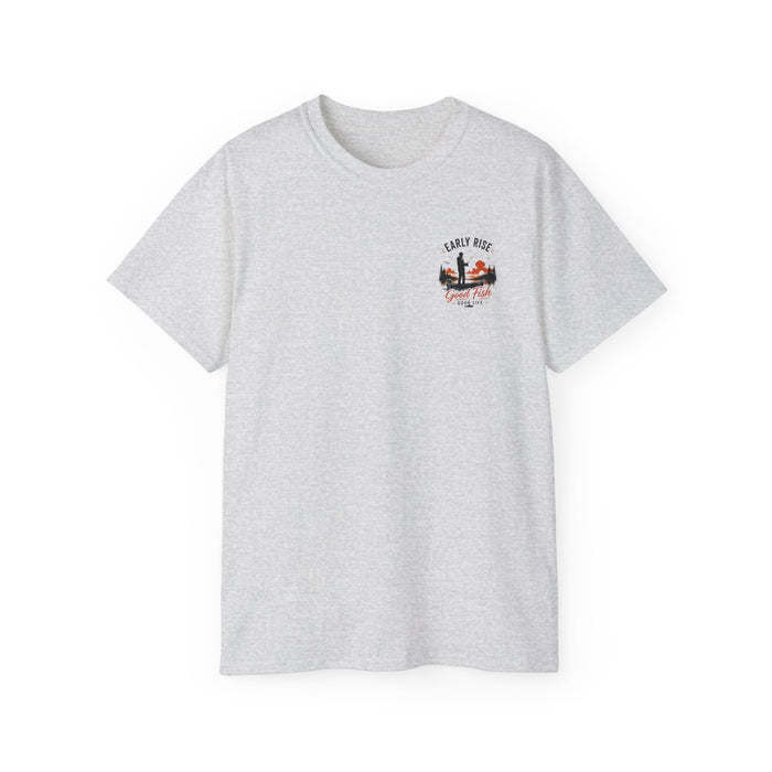 Early Rise Fishing Shirt – Good Fish Good Life Tee