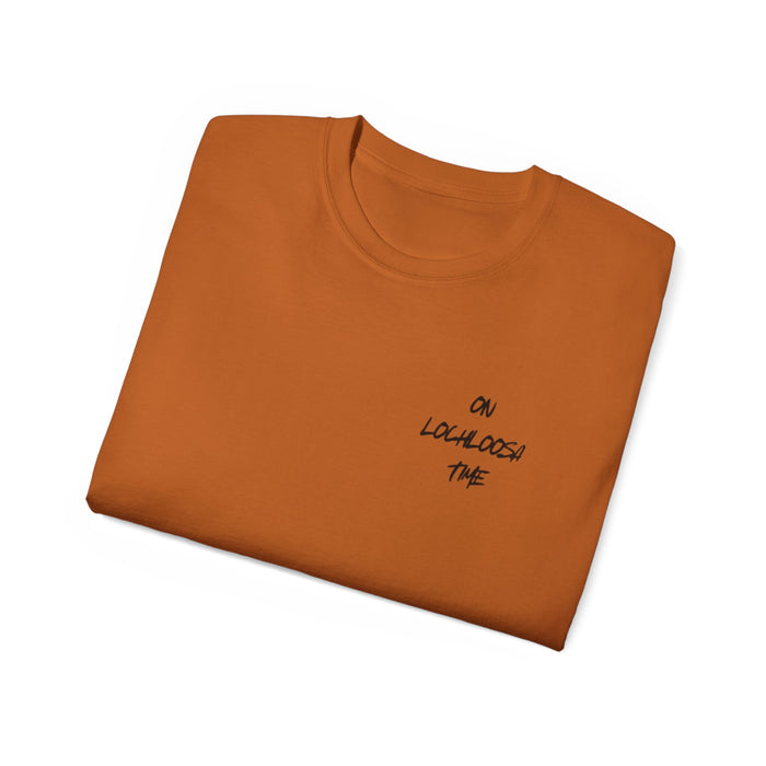 Lochloosa Lake Shirt – On Lake Time Script Tee