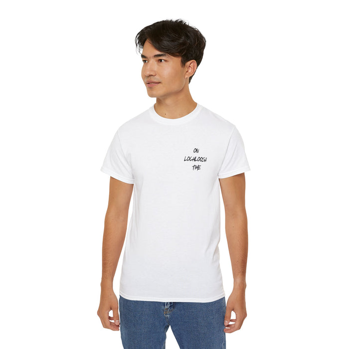 Lochloosa Lake Shirt – On Lake Time Script Tee