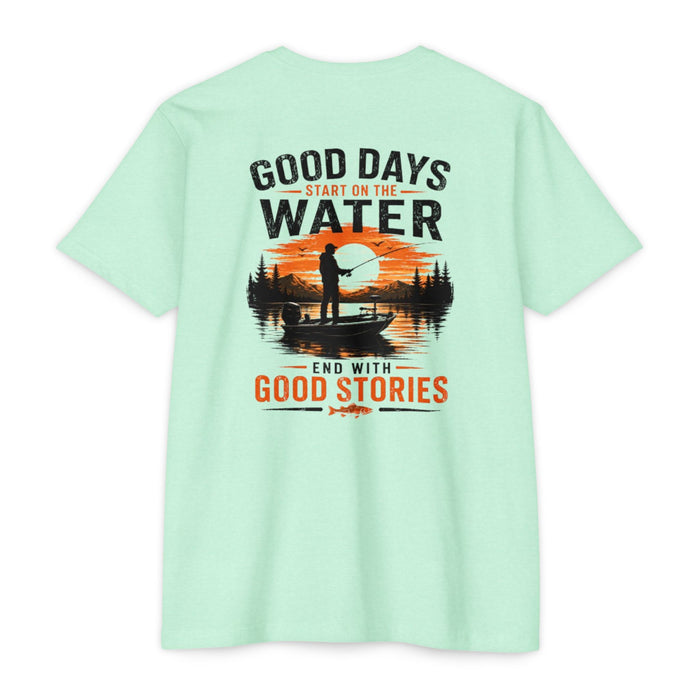 Good Days Start on the Water Shirt – Fishing Tee