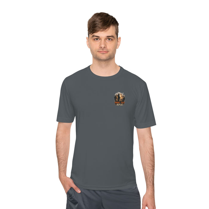 Smoke Cast Repeat Shirt – Fishing Angler Graphic Tee