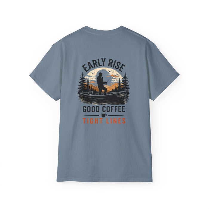 Early Rise Fishing Shirt – Good Coffee & Tight Lines