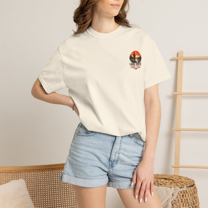 Lake Days Fishing Shirt – Good Vibes & Tight Lines
