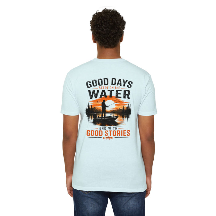 Good Days Start on the Water Shirt – Fishing Tee