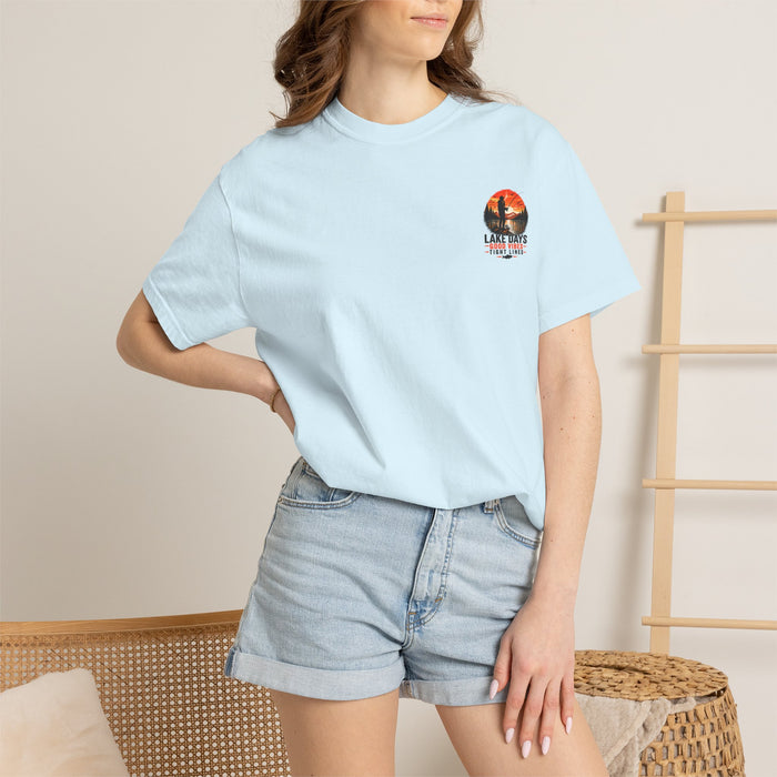 Lake Days Fishing Shirt – Good Vibes & Tight Lines