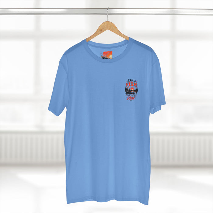 Born to Fish Shirt – Forced to Work Fishing Tee