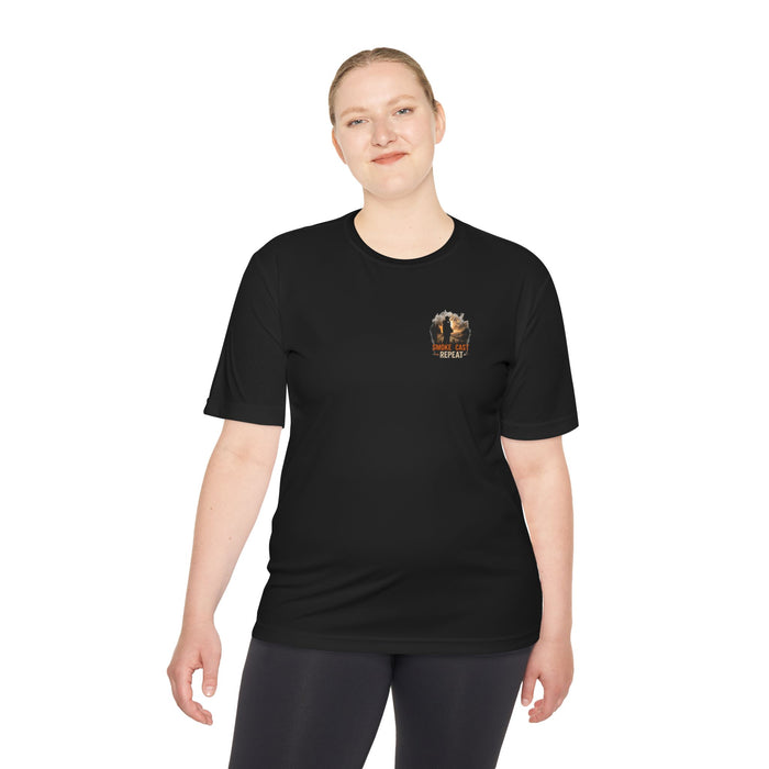 Smoke Cast Repeat Shirt – Fishing Angler Graphic Tee
