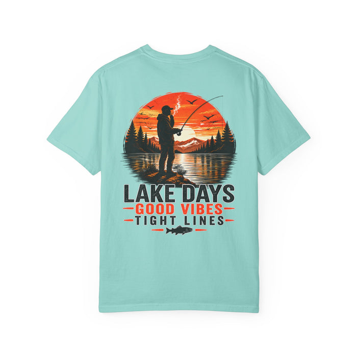 Lake Days Fishing Shirt – Good Vibes & Tight Lines