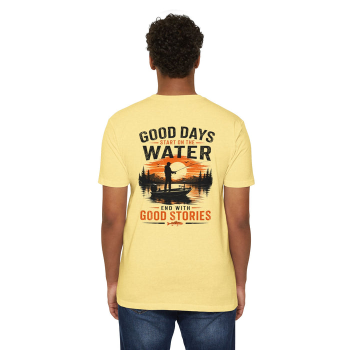 Good Days Start on the Water Shirt – Fishing Tee