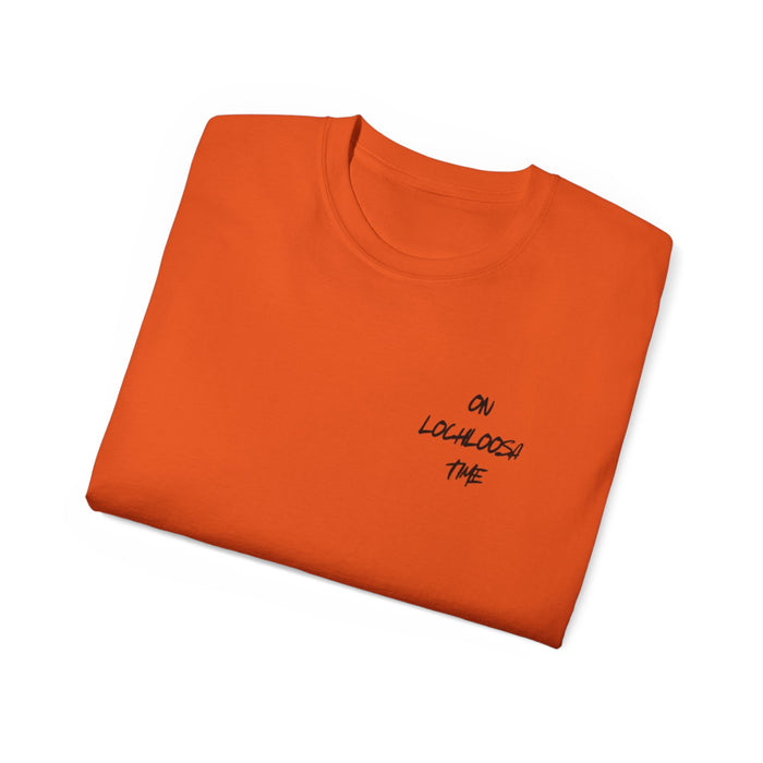 Lochloosa Lake Shirt – On Lake Time Script Tee