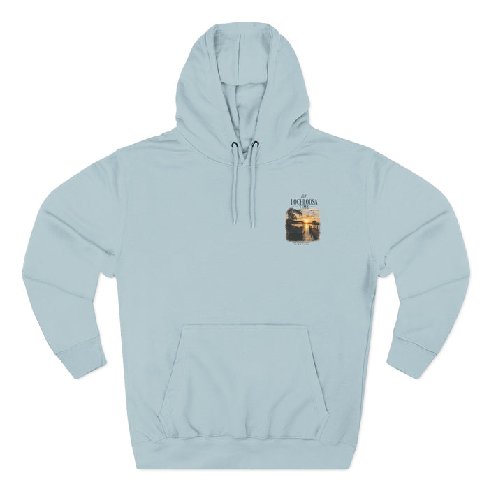 Three-Panel Fleece Hoodie