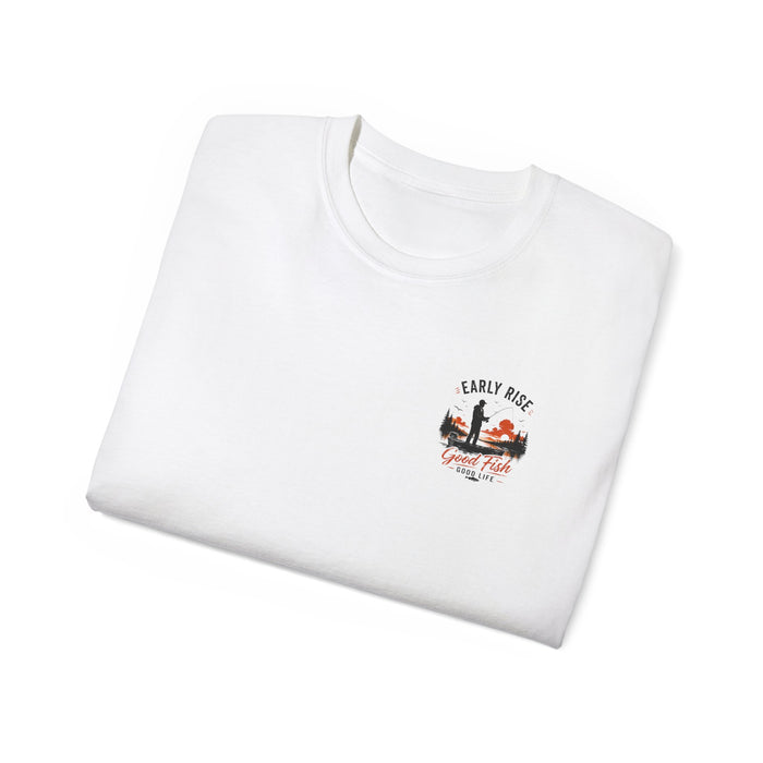 Early Rise Fishing Shirt – Good Fish Good Life Tee