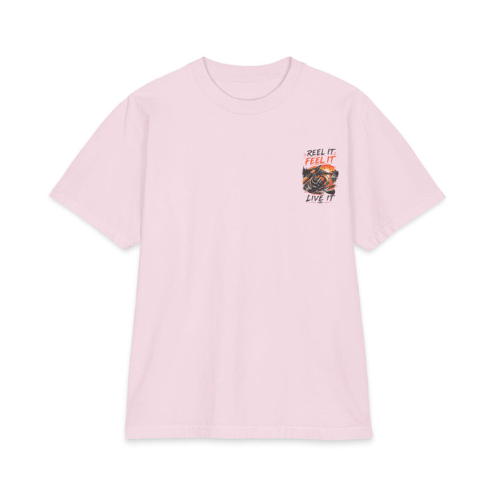 fishing t-shirt for anglers, Reel It, Feel It, Live It Fishing T-Shirt