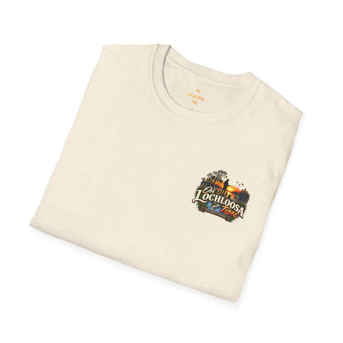 On Lochloosa Time T-Shirt — Fishing Lake Sunset Graphic Tee