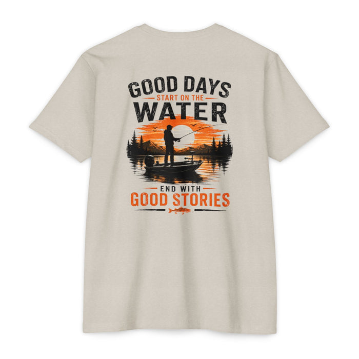 Good Days Start on the Water Shirt – Fishing Tee