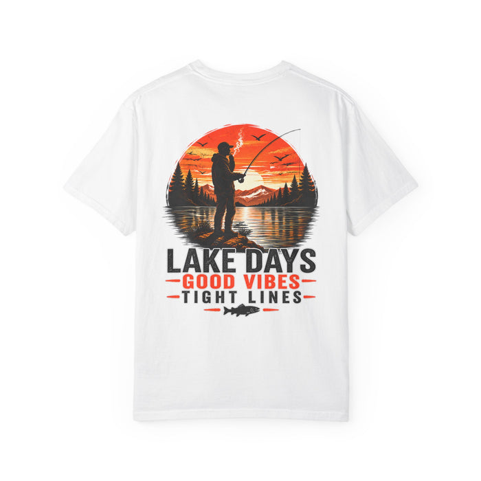 Lake Days Fishing Shirt – Good Vibes & Tight Lines