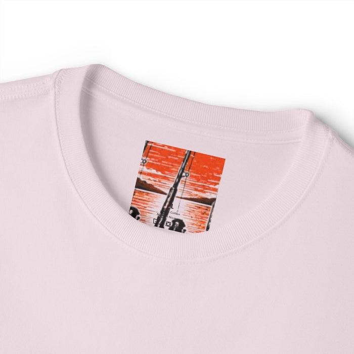 Fishing Graphic Tee — "Fish More Worry Less" Outdoorsy Casual Shirt