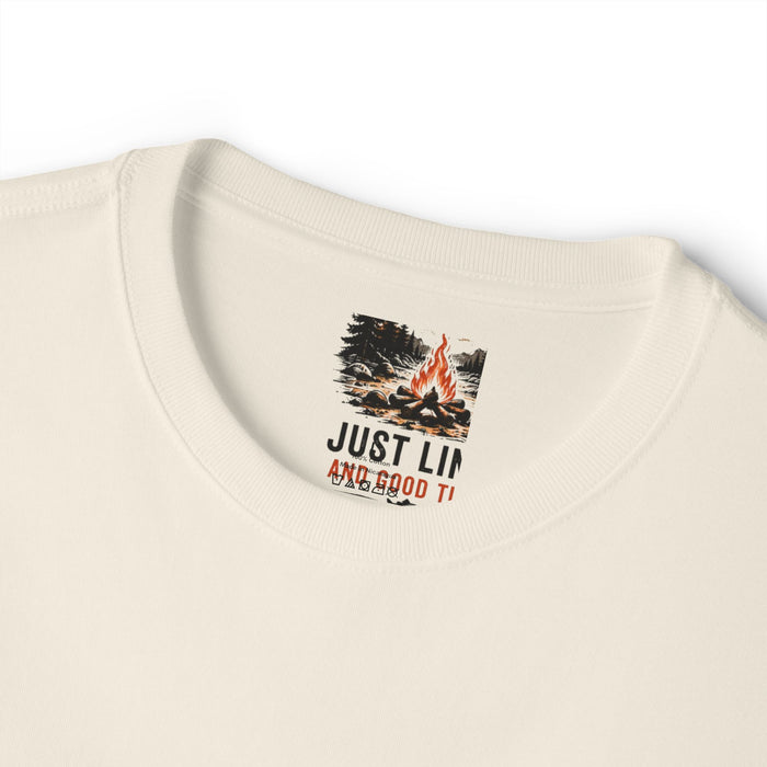 No Worries Fishing Shirt – Lines & Good Times Tee