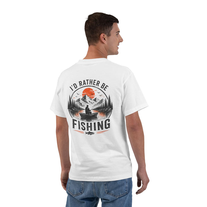 I'd Rather Be Fishing Shirt – Retro Fishing Graphic Tee