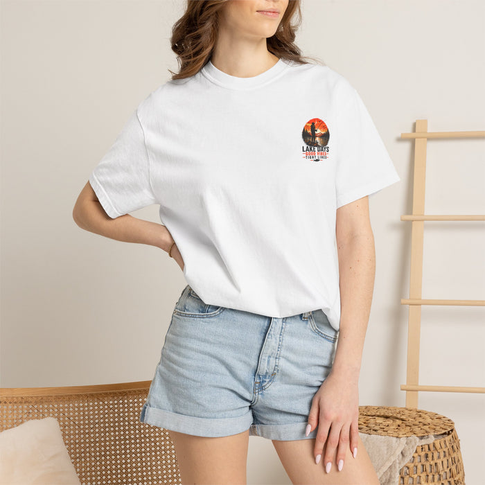 Lake Days Fishing Shirt – Good Vibes & Tight Lines