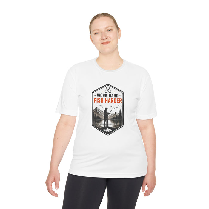 Work Hard Fish Harder Shirt – Fishing Performance Tee