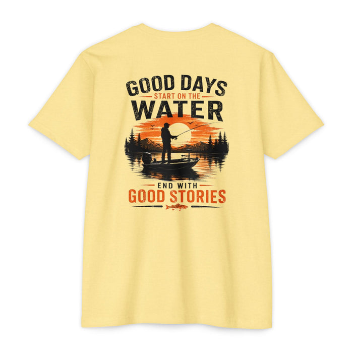 Good Days Start on the Water Shirt – Fishing Tee
