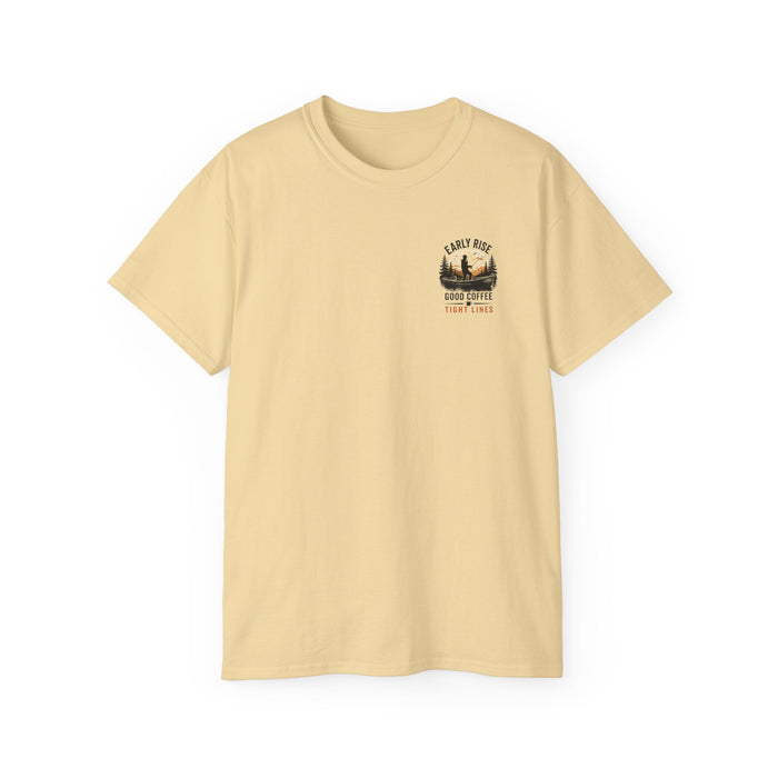 Early Rise Fishing Shirt – Good Coffee & Tight Lines