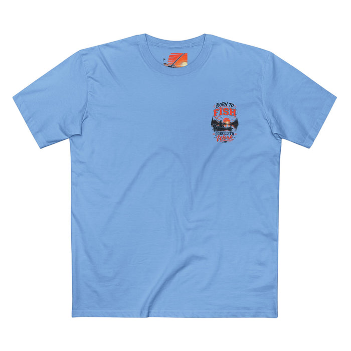 Born to Fish Shirt – Forced to Work Fishing Tee