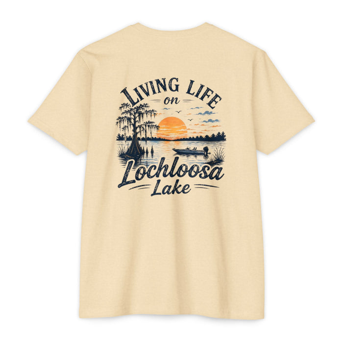 Lochloosa Lake Shirt – Living Life Sunset Vintage Tee