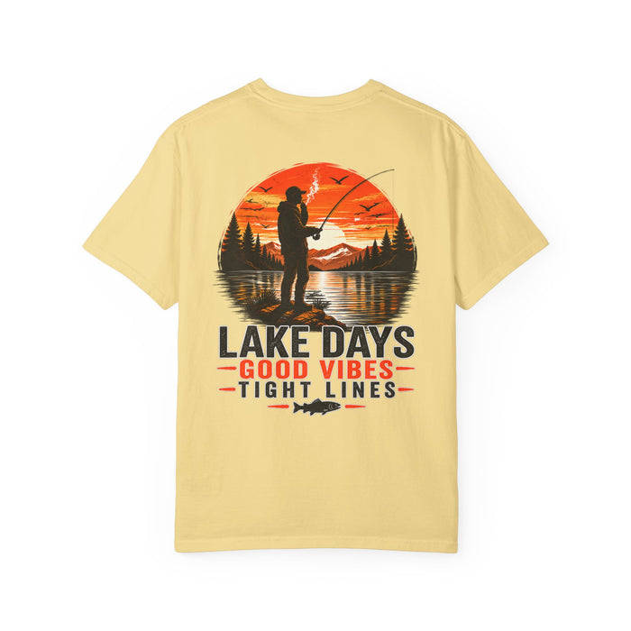 Lake Days Fishing Shirt – Good Vibes & Tight Lines