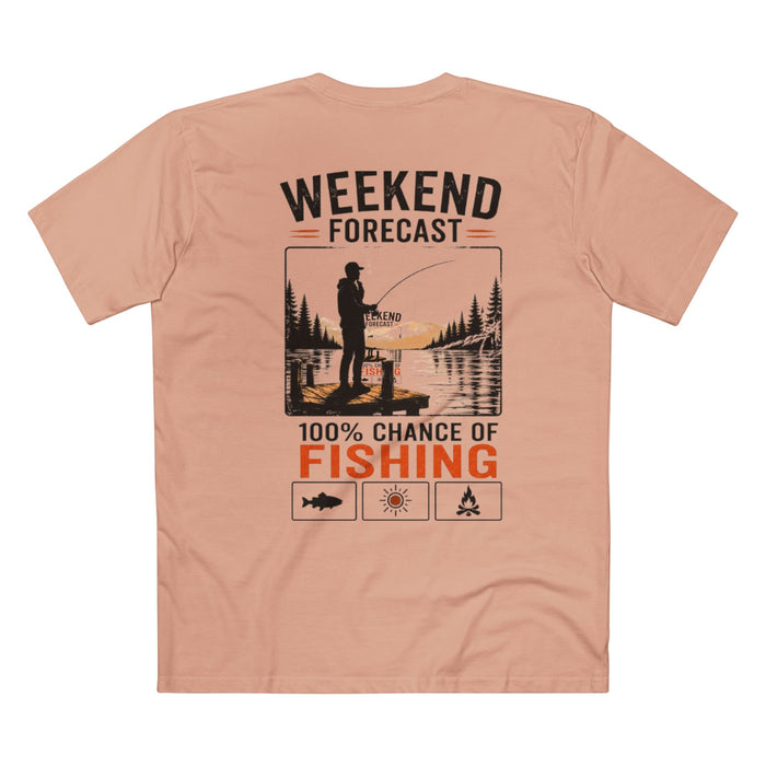 Weekend Fishing Shirt – 100% Chance of Fishing Tee