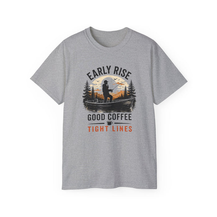 Early Rise Fishing Shirt – Good Coffee & Tight Lines