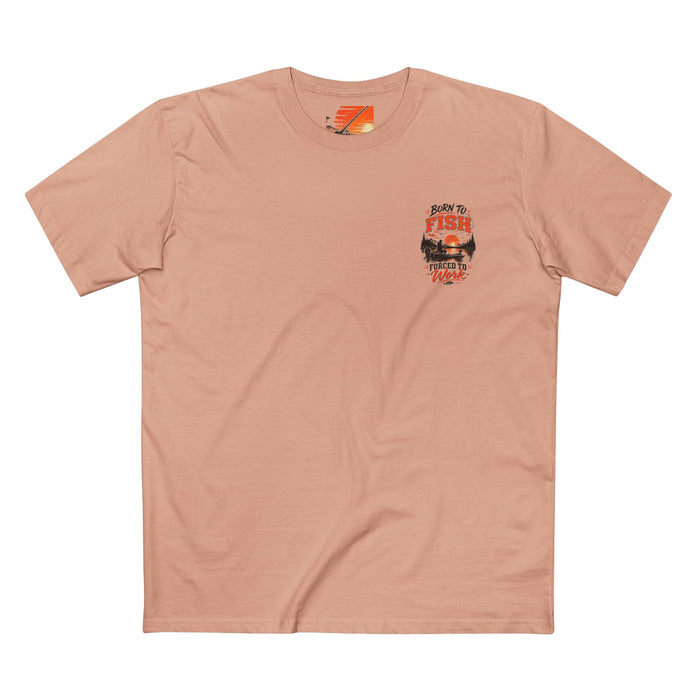 Born to Fish Shirt – Forced to Work Fishing Tee