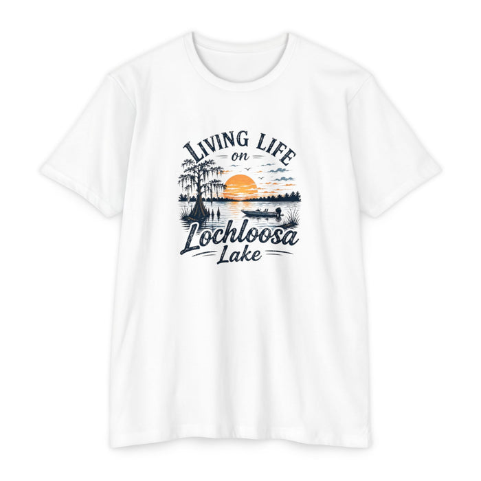 Lochloosa Lake Shirt – Living Life Sunset Vintage Tee