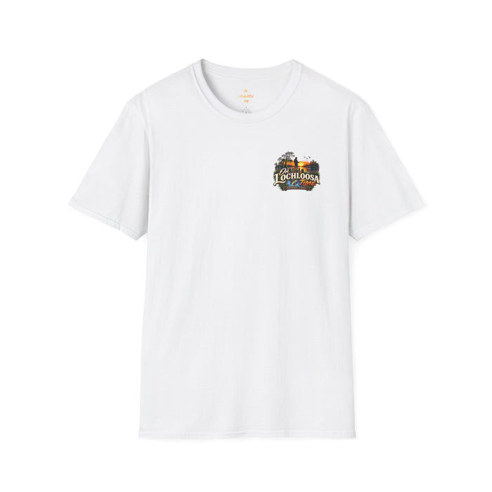 On Lochloosa Time T-Shirt — Fishing Lake Sunset Graphic Tee