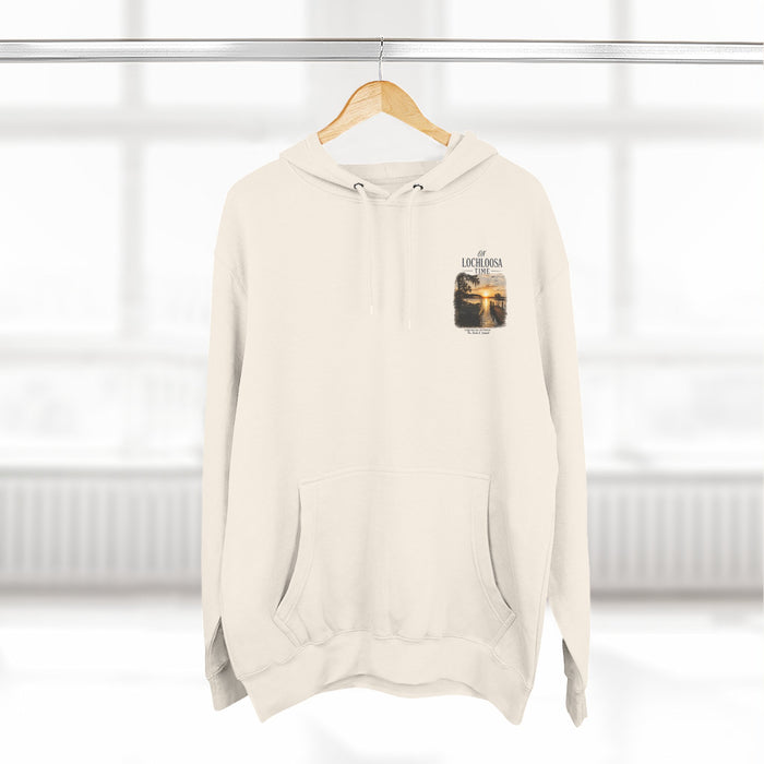 Three-Panel Fleece Hoodie