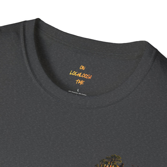 On Lochloosa Time T-Shirt — Fishing Lake Sunset Graphic Tee