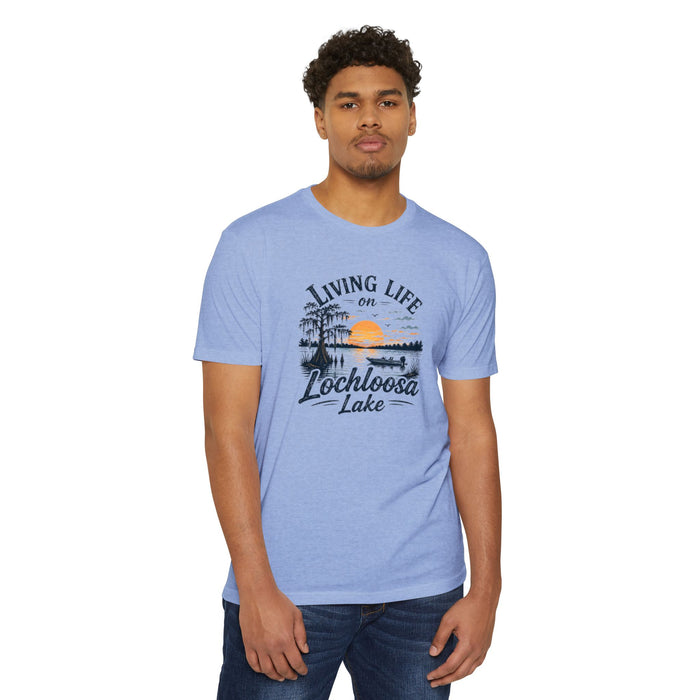 Lochloosa Lake Shirt – Living Life Sunset Vintage Tee