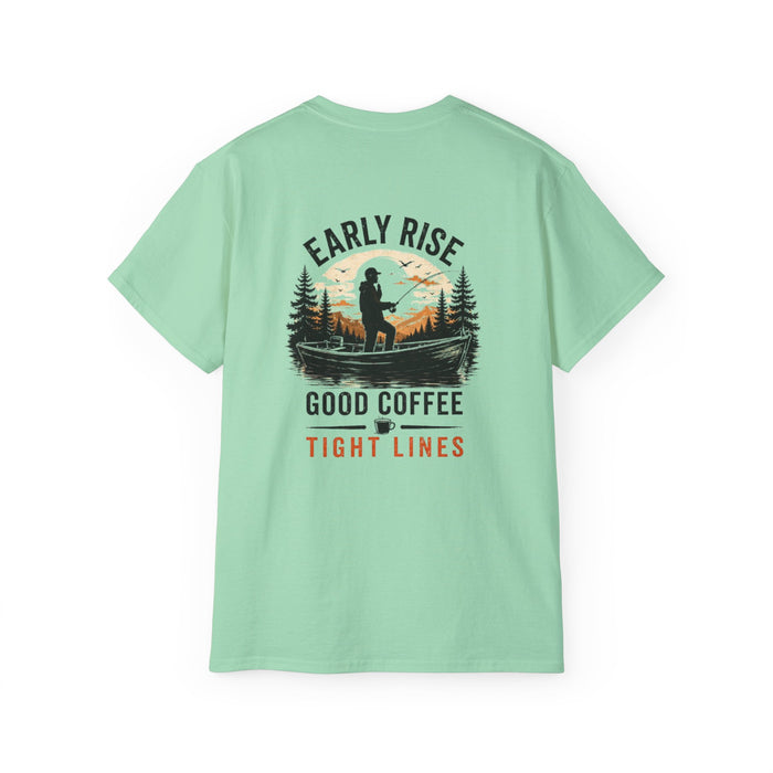 Early Rise Fishing Shirt – Good Coffee & Tight Lines